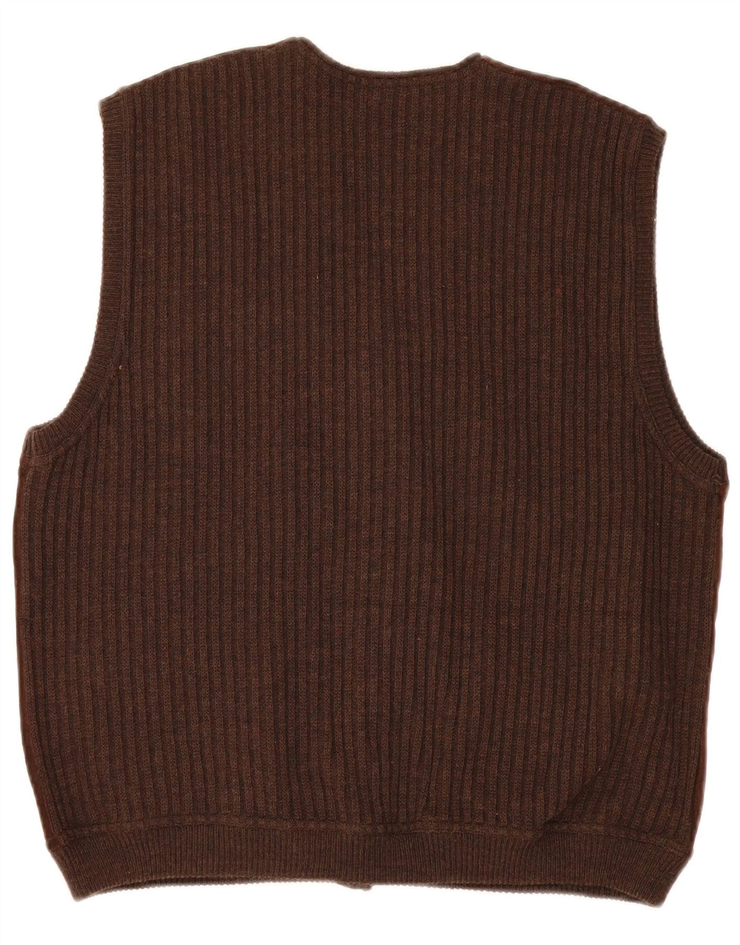 Il Granchio Herre ruskindsvest mellem brunt læder