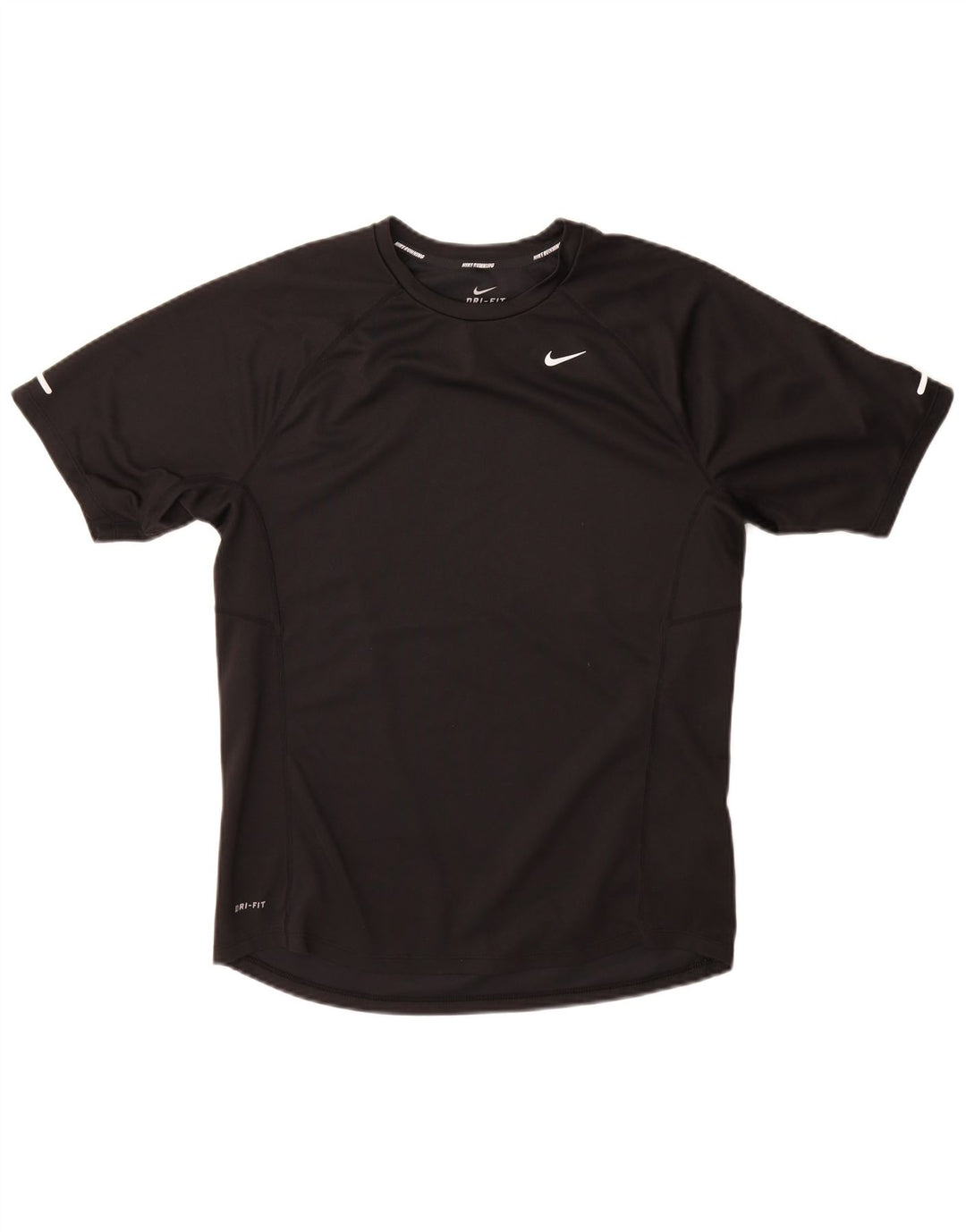 Nike Herre Dri Fit T-Shirt Top Medium Sort Polyester
