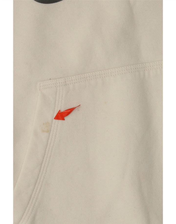 NIKE drenge grafisk standard hættetrøjetrøje 10-11 år Medium hvid