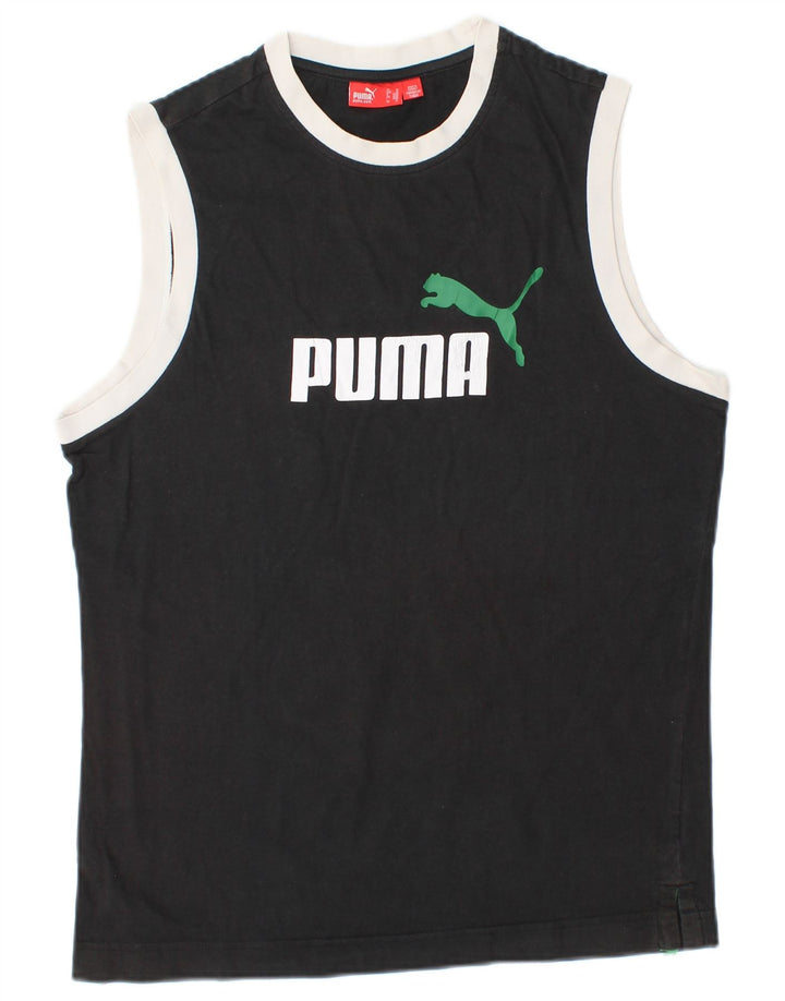 PUMA Herre grafisk vest Top Medium Sort