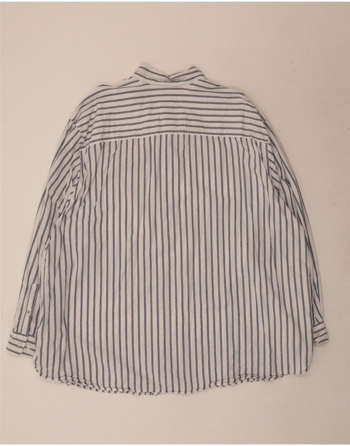 JACK & JONES Herreskjorte 4XL blåstribet bomuld