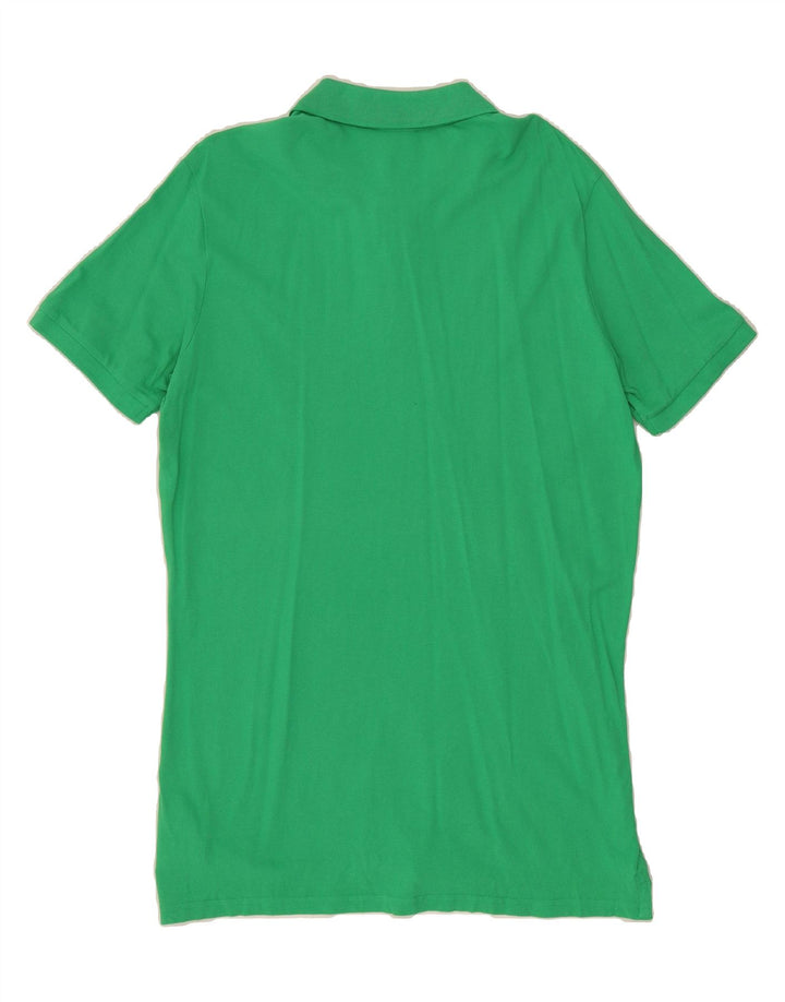 DIADORA Womens Polo Shirt XL Green Cotton Vintage Diadora and Second-Hand Diadora from Messina Hembry 