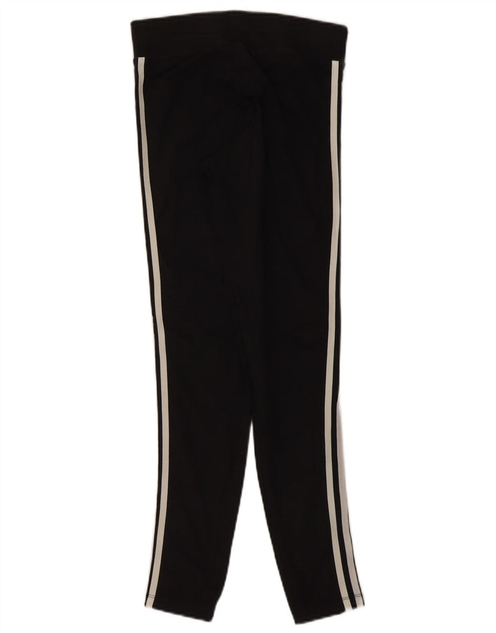 Adidas Dame Leggings UK 10 Small Black Bomuld