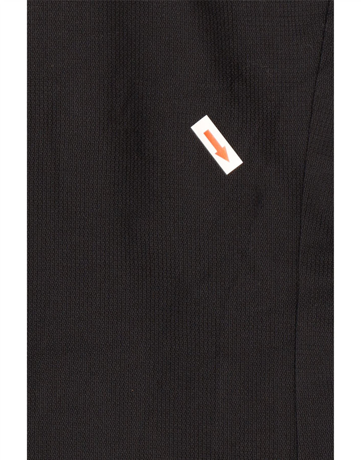 Marks & Spencer Dame 1-knaps blazerjakke UK 16 Stor sort uld