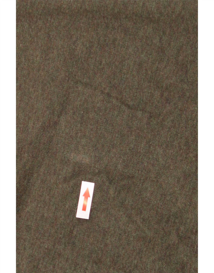 Marks & Spencer Herre Sweatshirt Jumper Stor Khaki Bomuld