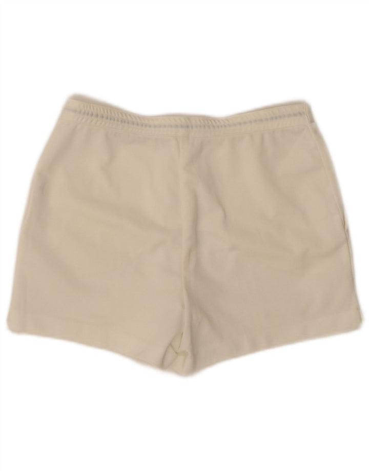 Cerruti 1881 Chino Shorts til mænd IT 46 Small W28 Off White Polyester