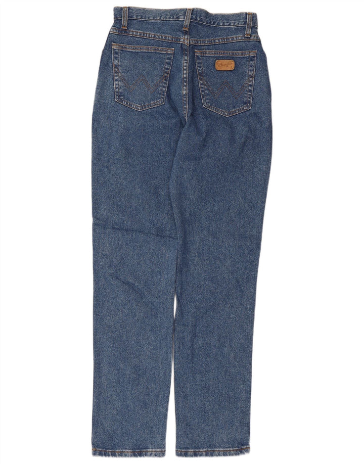 Wrangler Dame Paula Straight Jeans W30 L30 Blå Bomuld