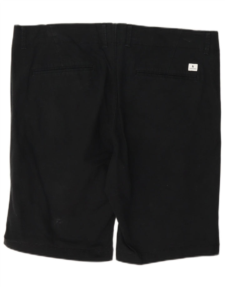 Jack & Jones Herre Chino Shorts XL W38 Sort Bomuld
