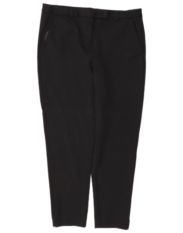 Marks & Spencer Dame Slim Casual Bukser UK 16 Large W34 L29 Sort