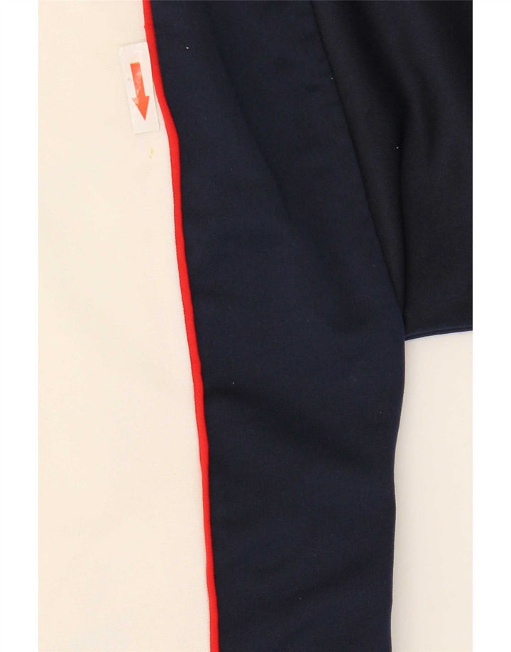 Reebok Træningsdragt til mænd Topjakke Stor hvid Colourblock Polyester