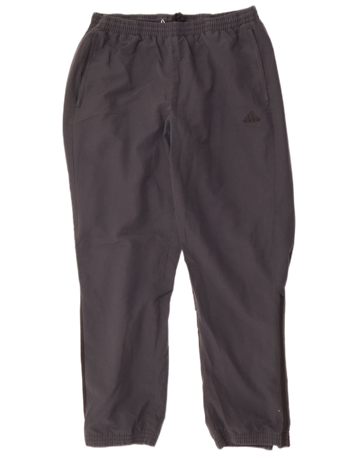 Adidas Herre træningsdragt Bukser Joggers Large Navy Blue Polyester