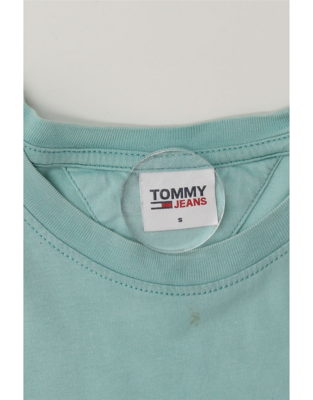 Tommy Hilfiger Herre Grafisk T-Shirt Top Lille Blå Bomuld