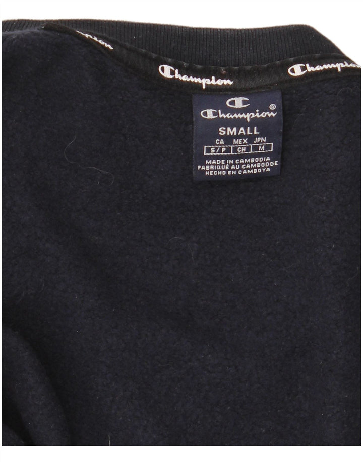 Champion Herre grafisk sweatshirt jumper lille marineblå