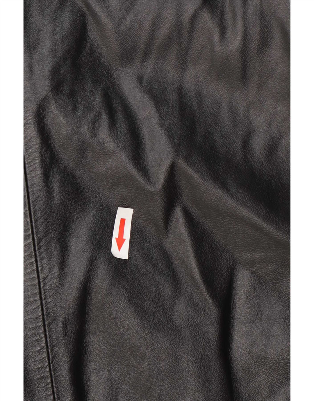 Vintage læderfrakke til kvinder IT 42 Medium Sort