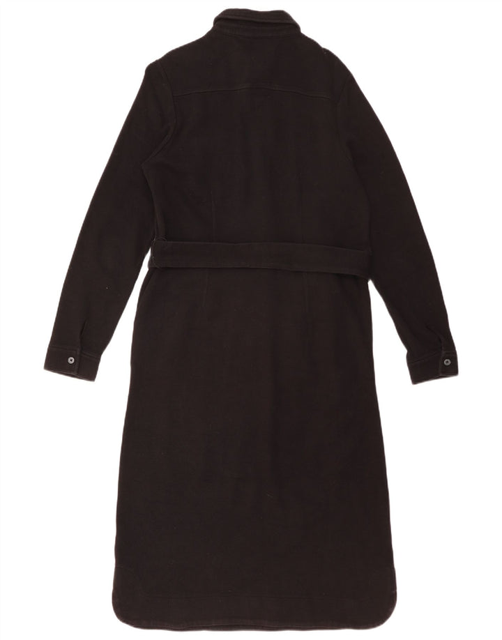 BODEN Dame Jumper Dress UK 14 Medium Sort Bomuld