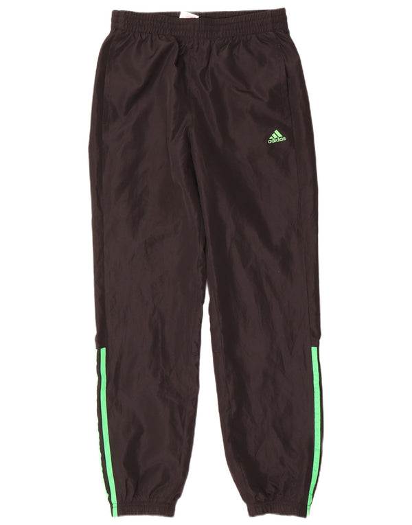 Adidas Drenge Træningsdragt Bukser Joggers 13-14 År Sort Polyester