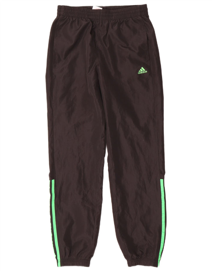 Adidas Drenge Træningsdragt Bukser Joggers 13-14 År Sort Polyester