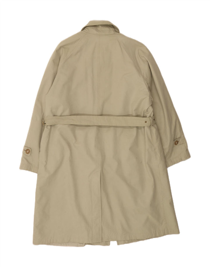 LUCA D'ALTIERI Mens Overcoat IT 52 XL Beige Polyester Vintage Luca D'altieri and Second-Hand Luca D'altieri from Messina Hembry 