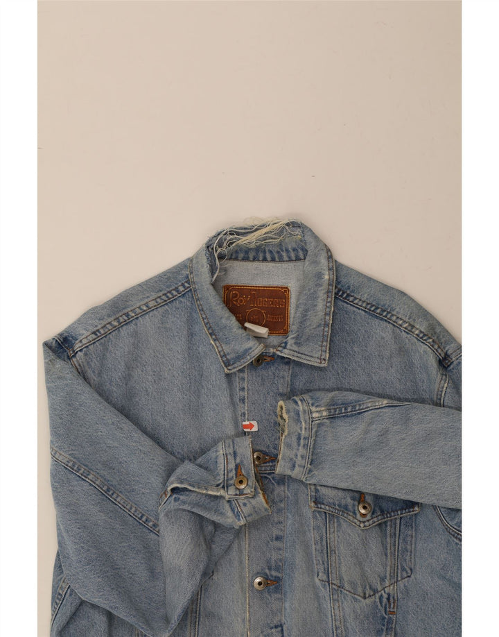 ROY ROGERS Denimjakke til mænd UK 38 Medium Blue