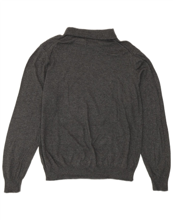 Marks & Spencer Dame Rullehalstrøje DK 14 Stor Grå