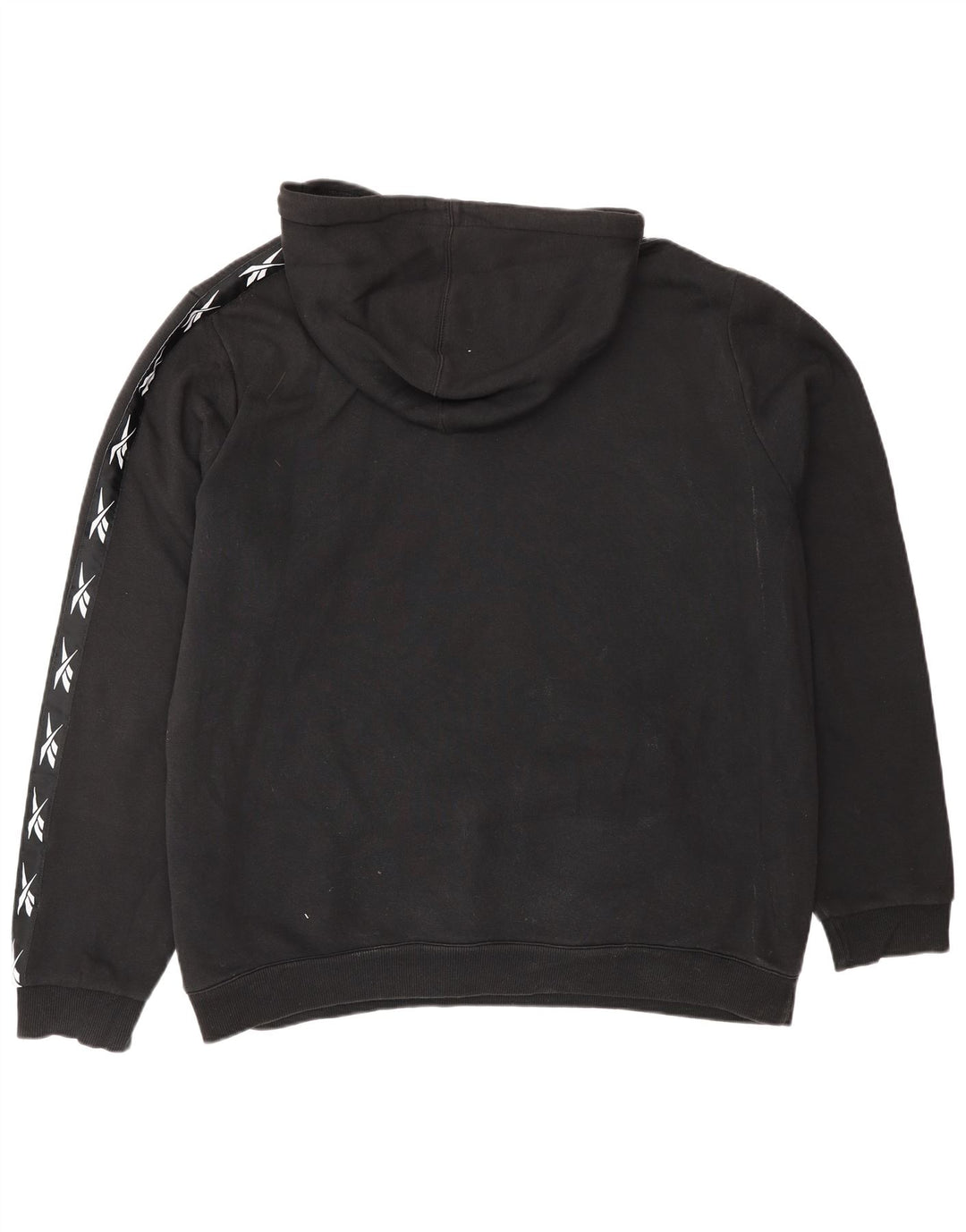 REEBOK Grafisk hættetrøje til mænd XL sort bomuld