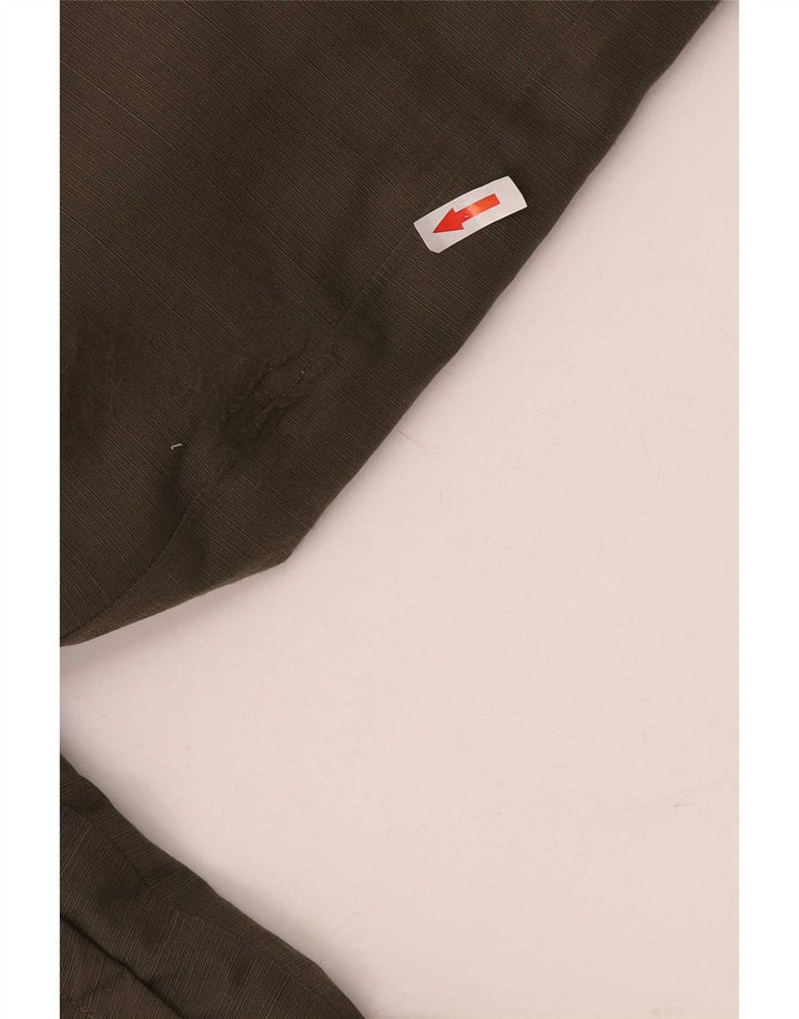 The North Face Dame Hætte Oversized Windbreaker Jacket UK 10 Small Khaki