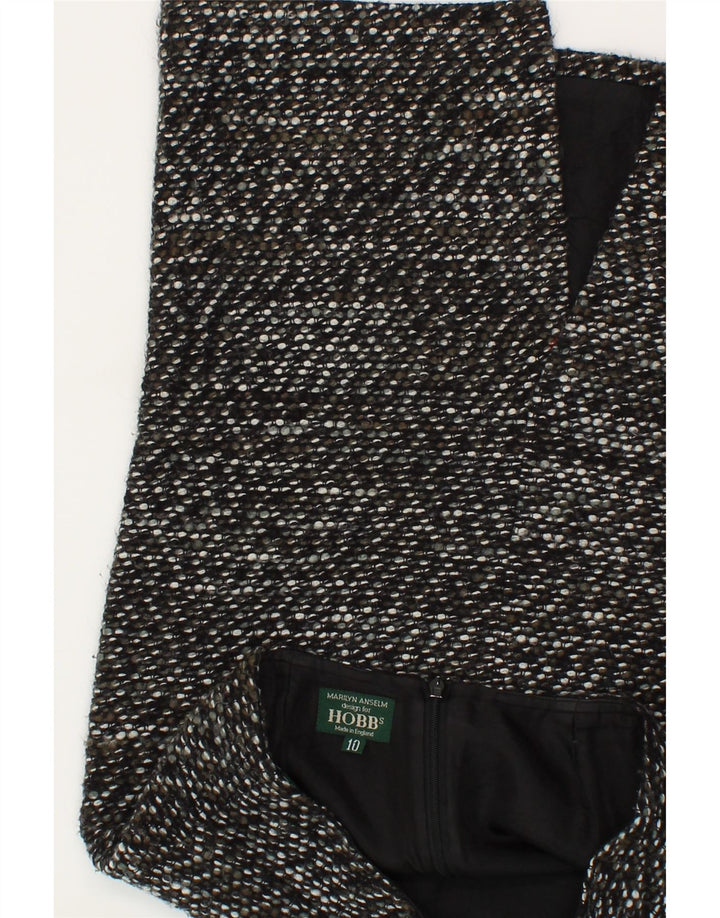 HOBBS Womens Pencil Skirt UK 10 Small W28 Grey Flecked Wool Vintage Hobbs and Second-Hand Hobbs from Messina Hembry 