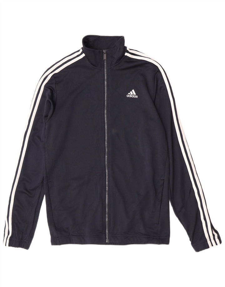 Adidas Træningsdragt til mænd Topjakke Medium Marineblå Polyester