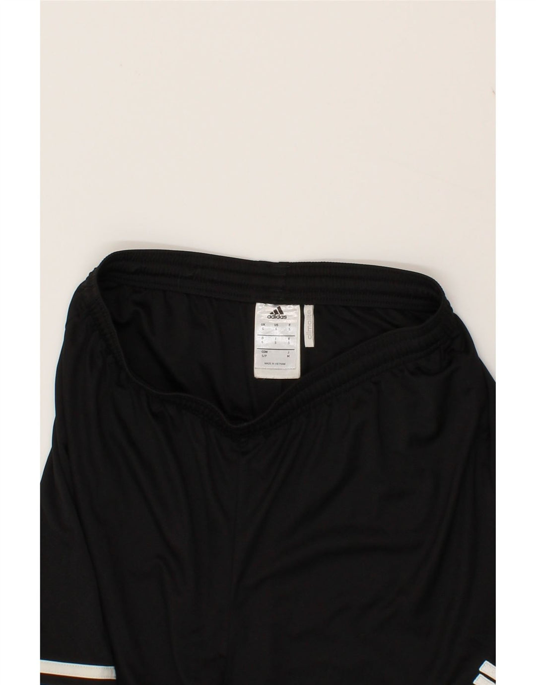 ADIDAS Mens Sport Shorts Small  Black Polyester Vintage Adidas and Second-Hand Adidas from Messina Hembry 