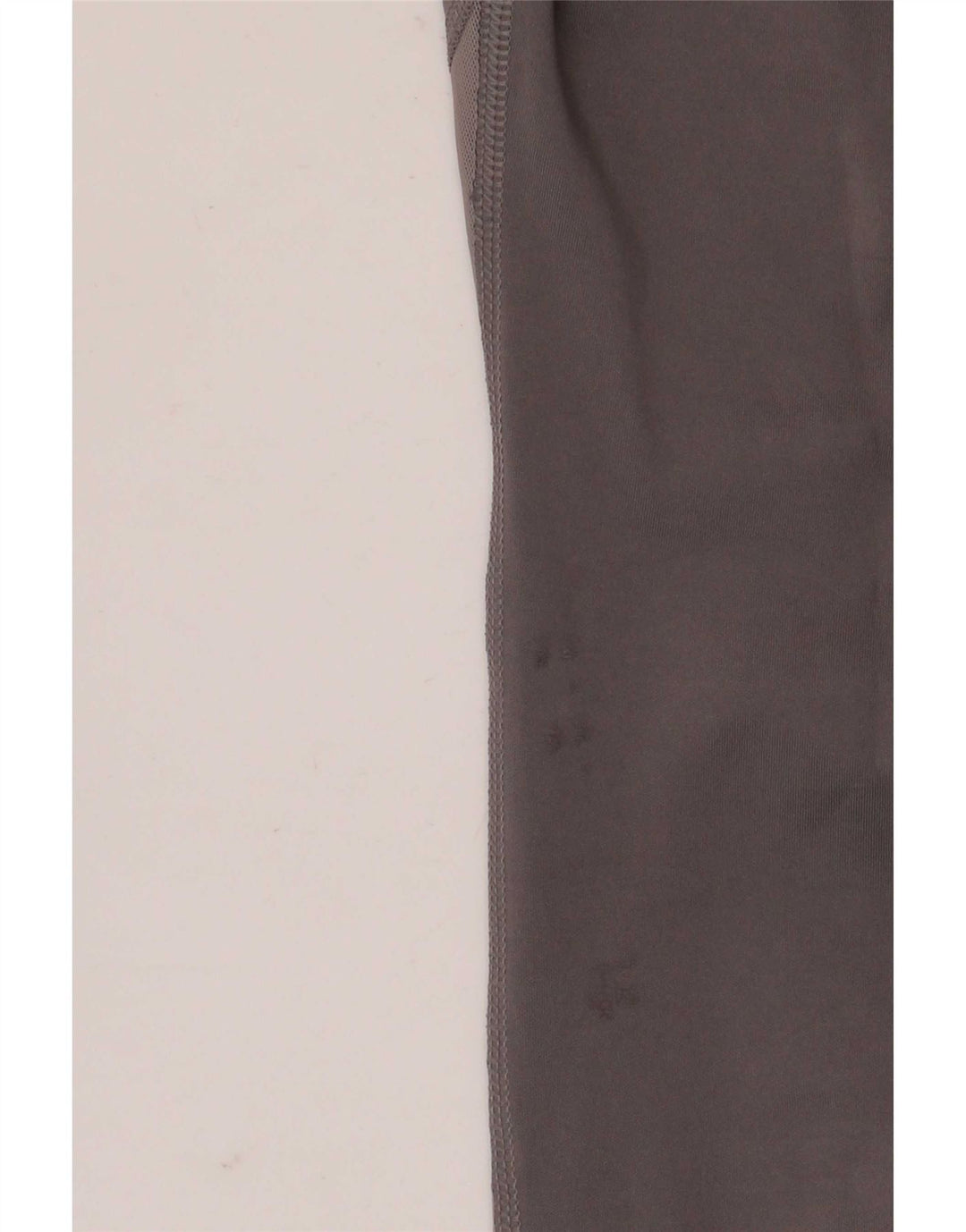 Nike Dame Dri Fit Crop Leggings UK 12 Medium Grey Polyester