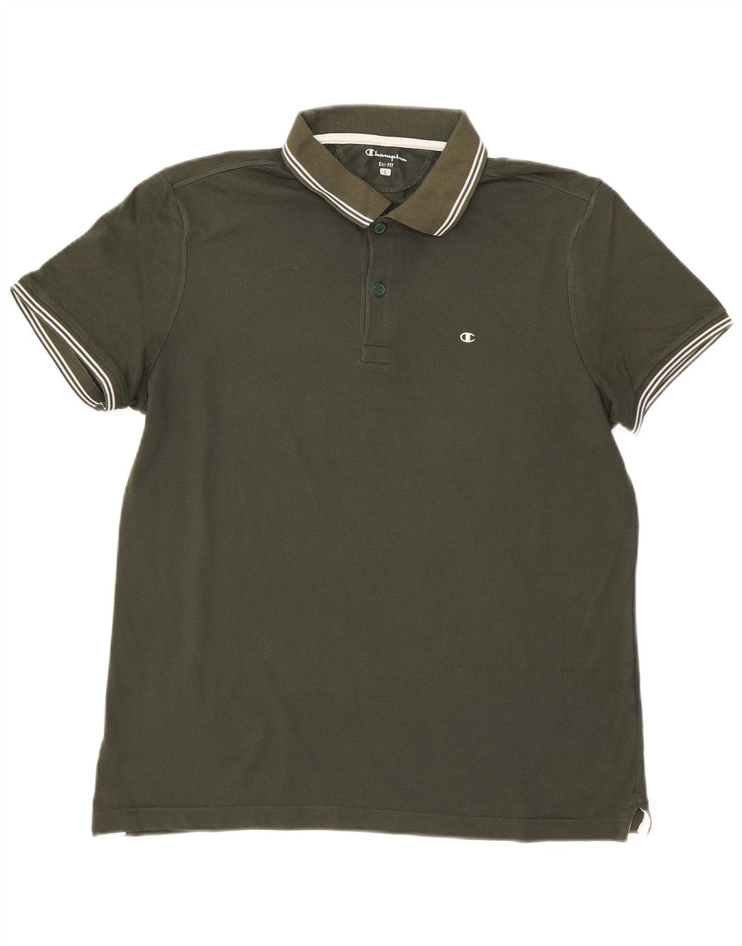 Champion Herre Easy Fit Polo Shirt Large Khaki