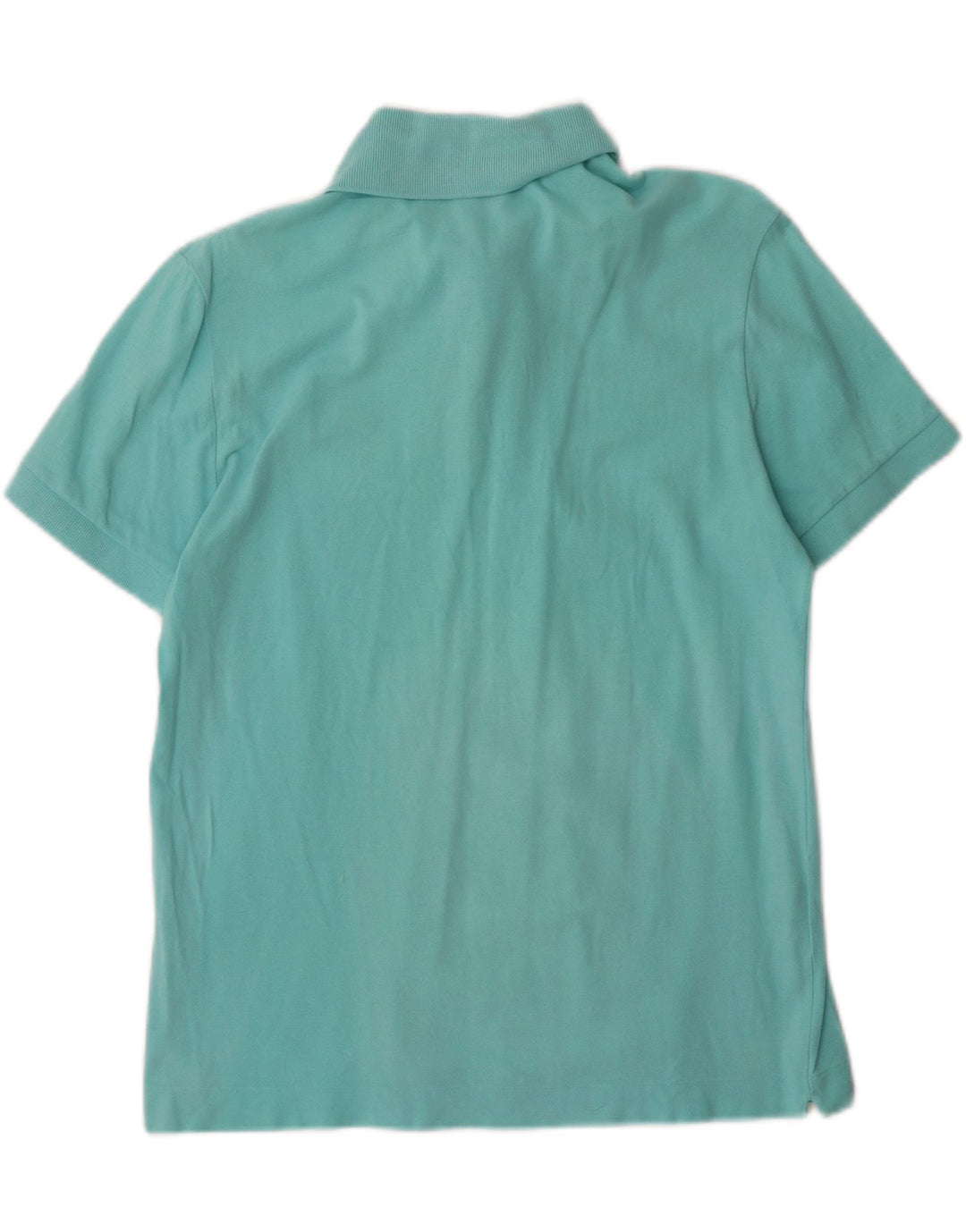 LACOSTE Mens Polo Shirt Size 4 Medium Turquoise Cotton Vintage Lacoste and Second-Hand Lacoste from Messina Hembry 