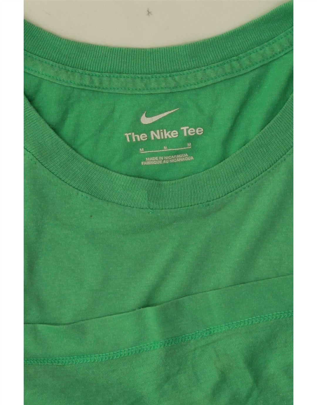 Nike grafisk T-shirt top til mænd, mellemgrøn