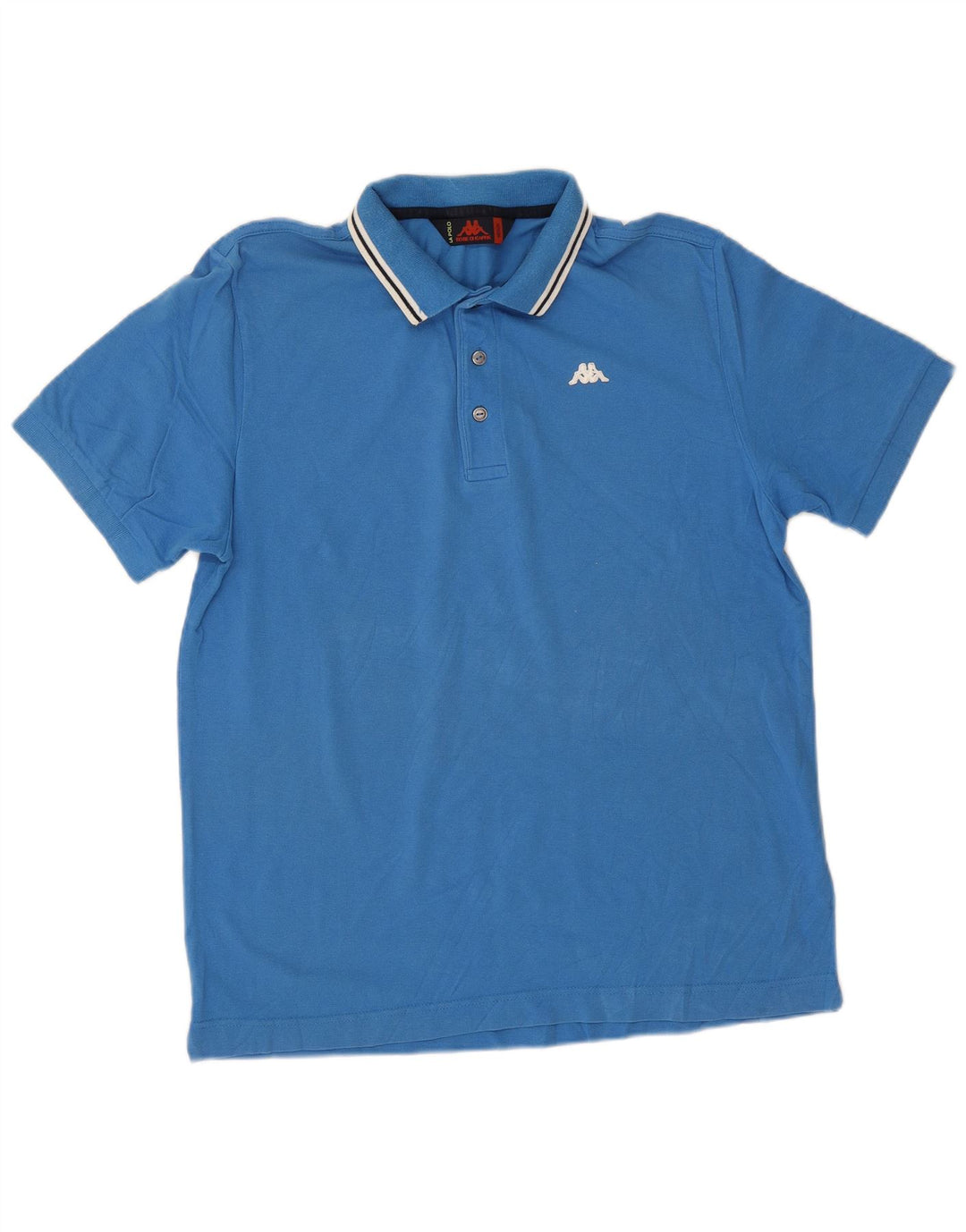 Kappa herre poloshirt Medium blå bomuld