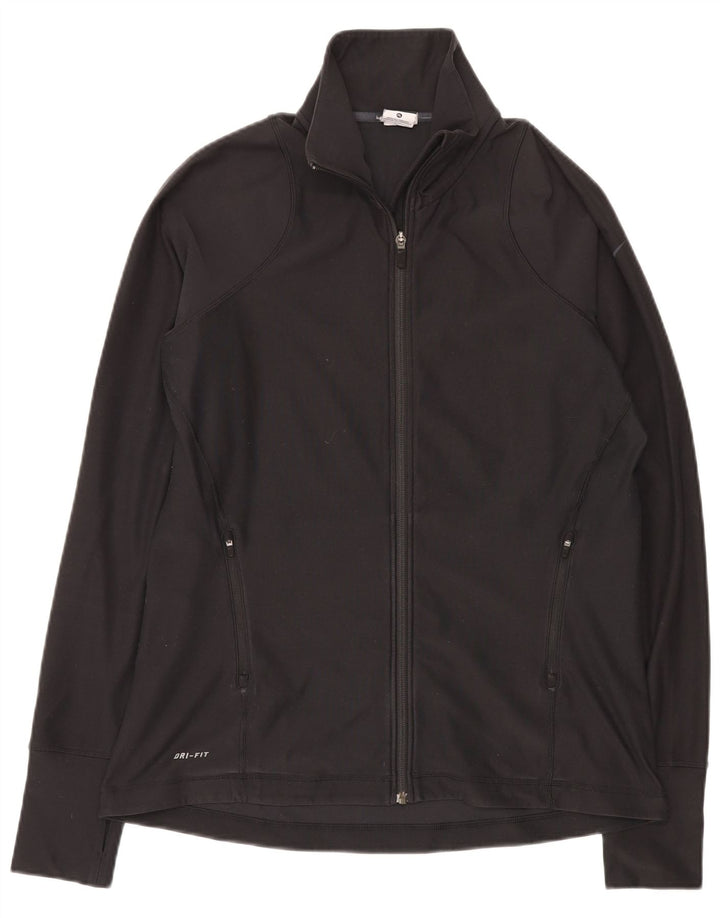 NIKE herre Dri Fit træningsdragt topjakke XL sort polyester