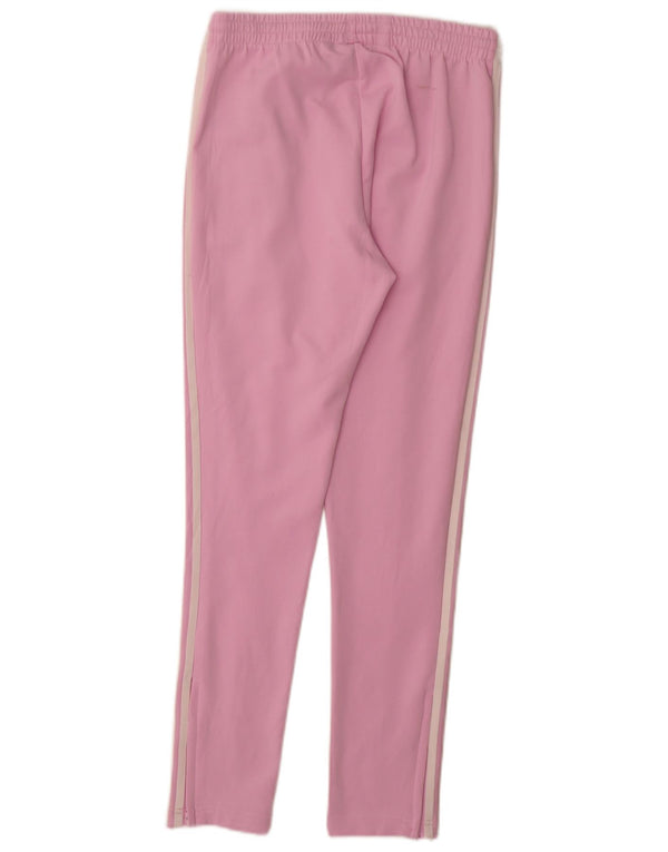 Adidas Træningsdragtsbukser til kvinder UK 8/10 Small Pink Bomuld
