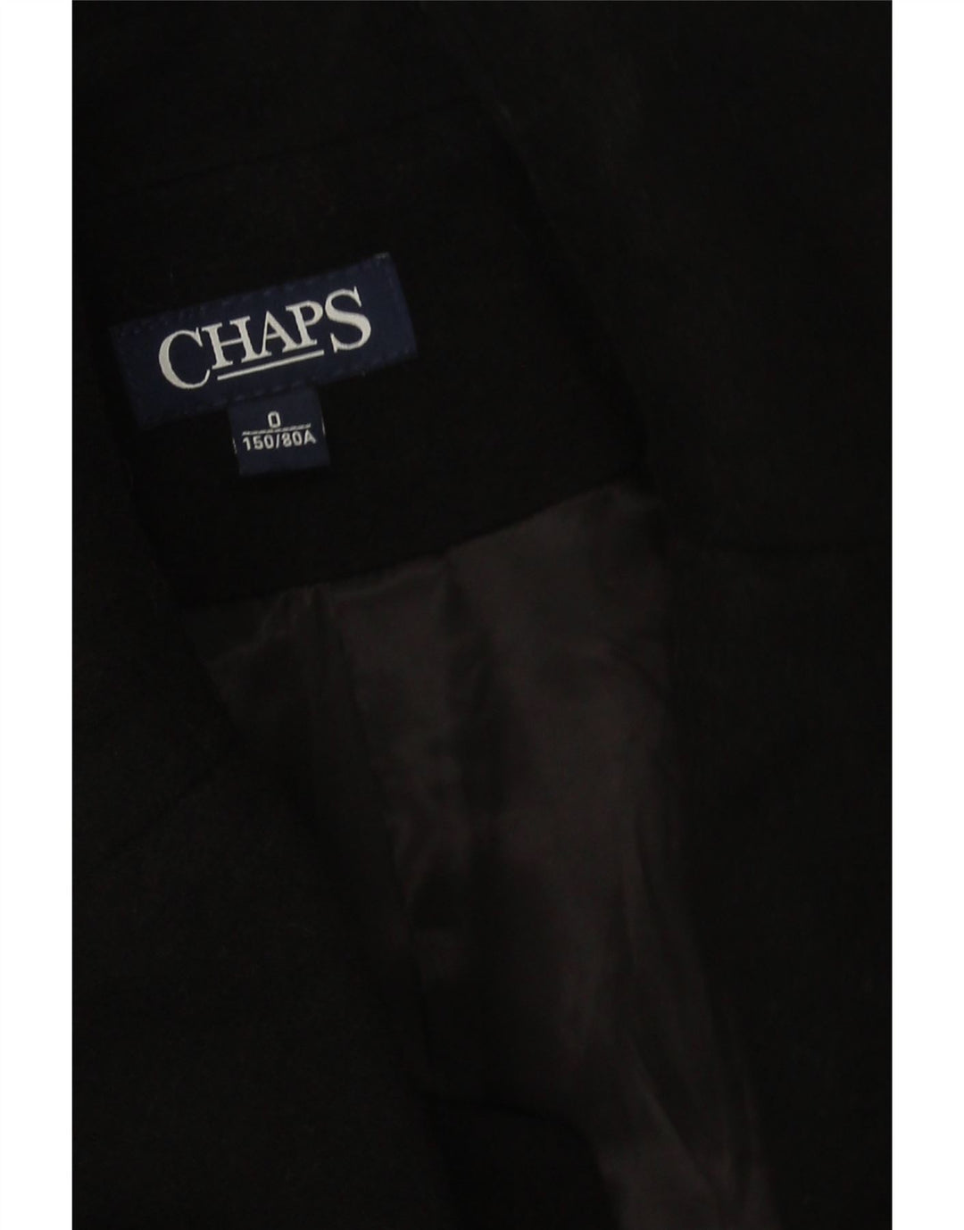 Chaps Dame Oversized Overfrakke US 0 XS Sort