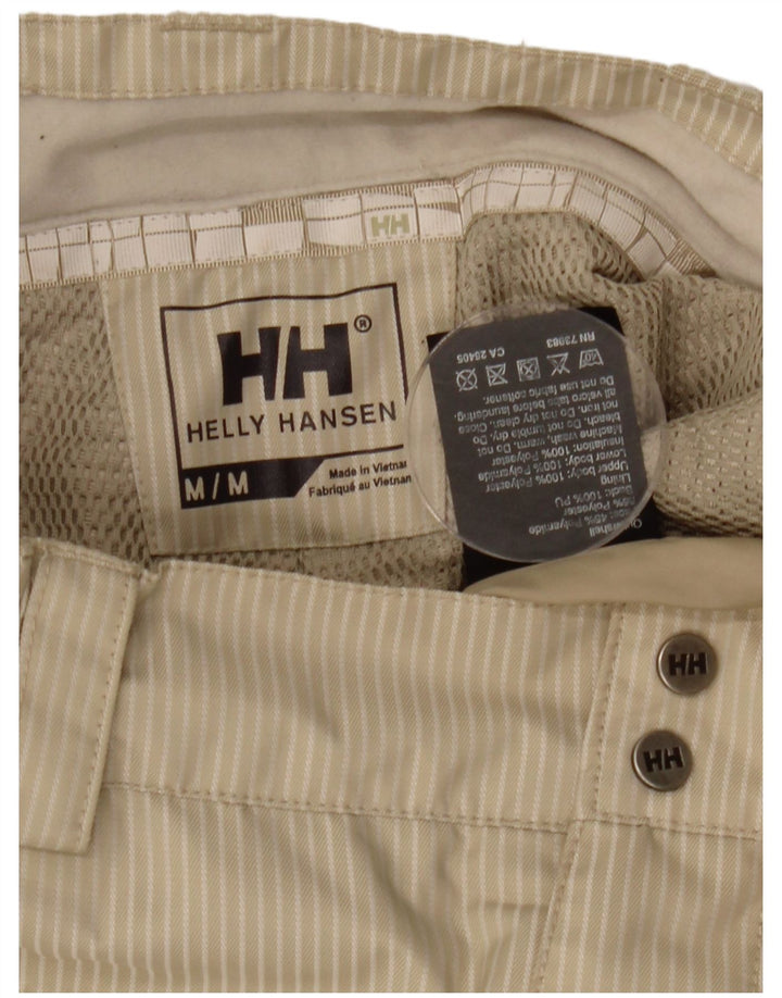 Helly Hansen Herre Windbreaker Bukser Medium W30 L31 Beige Stribet