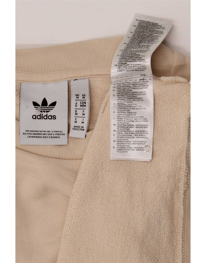 Adidas Herre grafisk sweatshirt Jumper Medium Beige Bomuld
