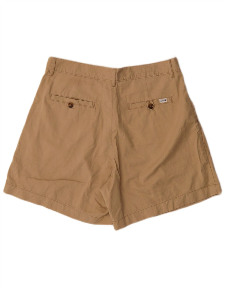 LEVI'S Mens Pegged Chino Shorts WS30 Medium Beige Cotton