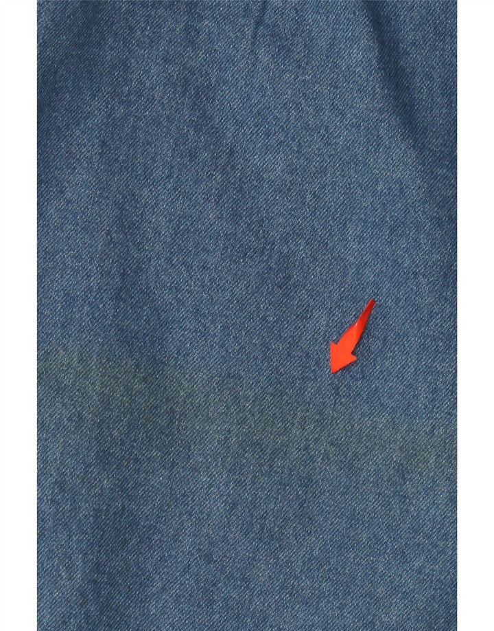 GITANO Dame Pegged Denim Shorts W40 2XL Blå Bomuld
