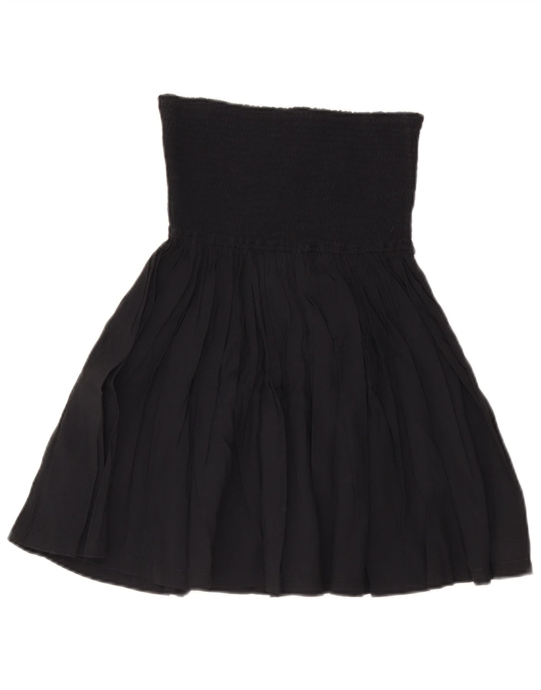 LEMON A-line nederdel med høj talje til kvinder Medium W28 Marineblå viskose