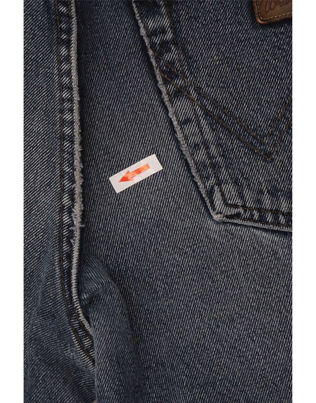 Wrangler Herre Texas Straight Jeans W35 L30 Blå Bomuld