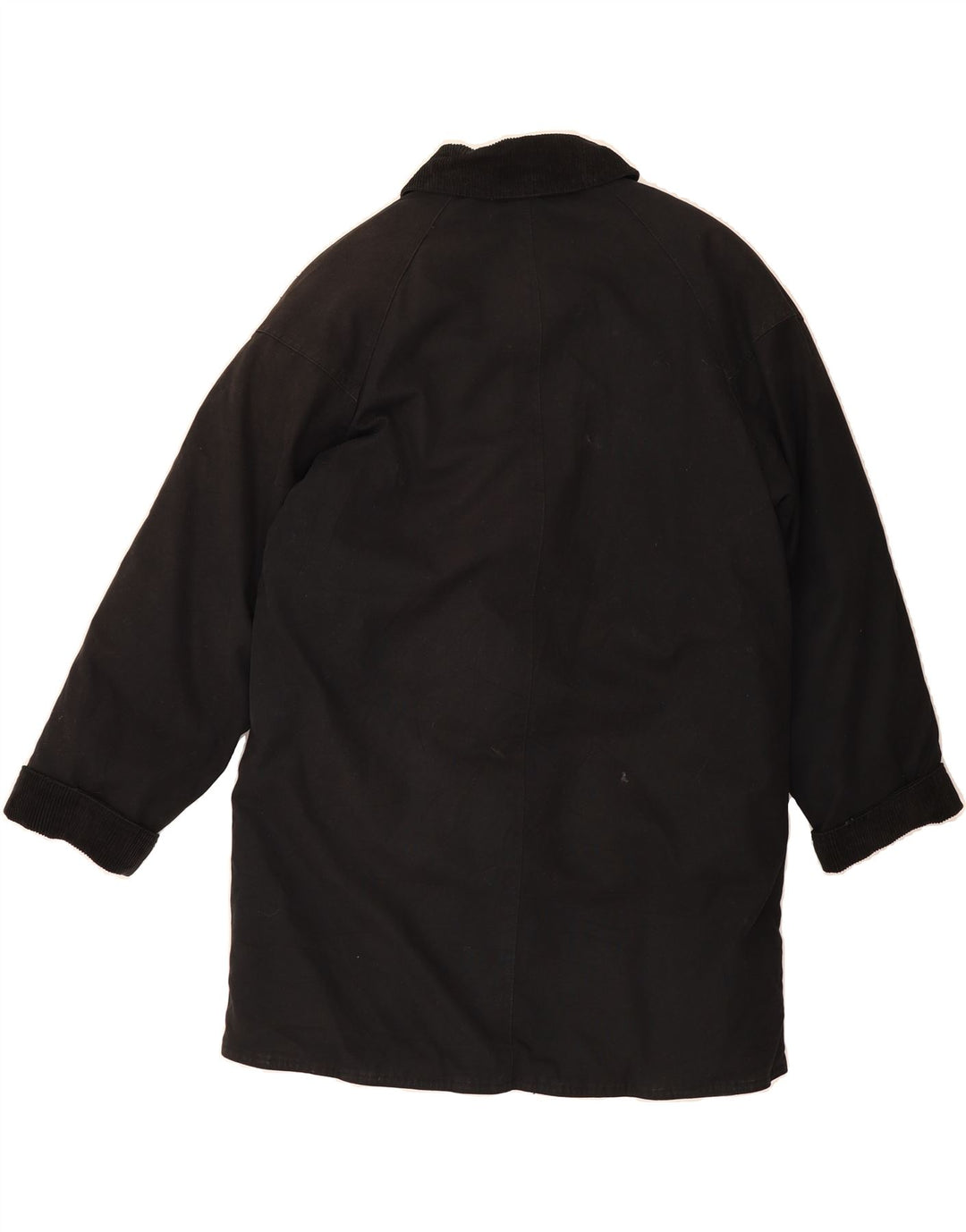 EDDIE BAUER Womens Windbreaker Coat UK 14 Medium Black Cotton Vintage Eddie Bauer and Second-Hand Eddie Bauer from Messina Hembry 