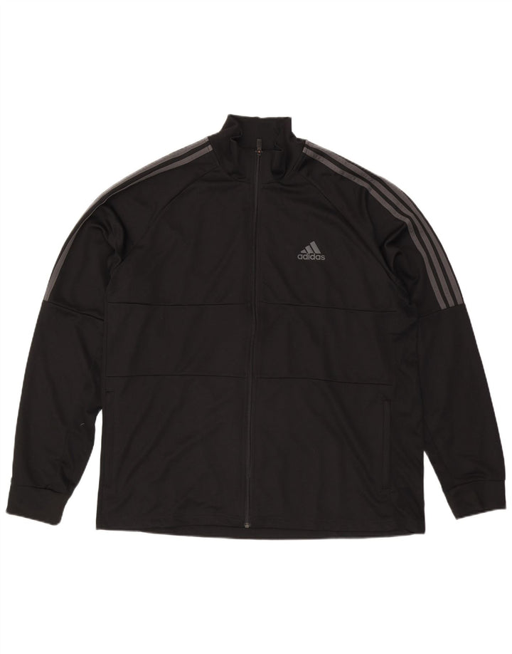Adidas Herre Aeroready Træningsdragt Top Jakke 2XL Sort Polyester