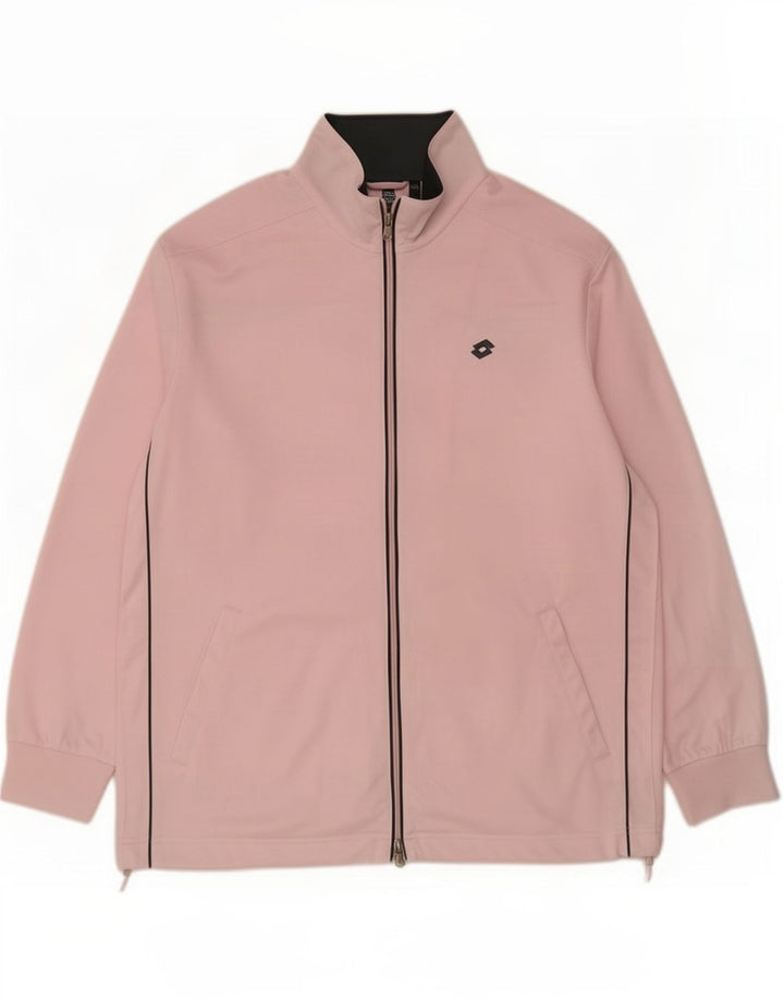 Lotto Dame træningsdragt Topjakke UK 20 2XL Pink Polyester