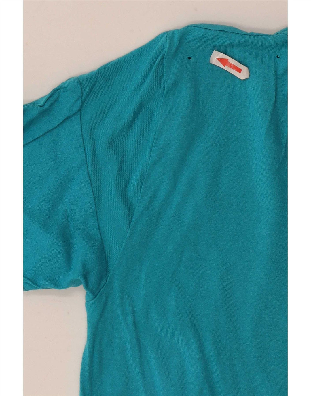 Armani Jeans Dame T-Shirt Top UK 12 Medium Blue