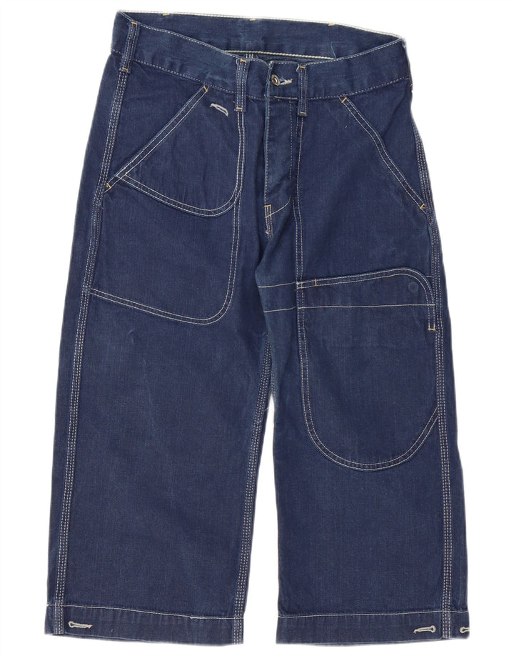 LEVI'S Herre Denim Bermuda Shorts Små W29 Blå Bomuld