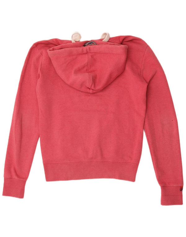 Superdry Grafisk hættetrøje til mænd XS Pink bomuld