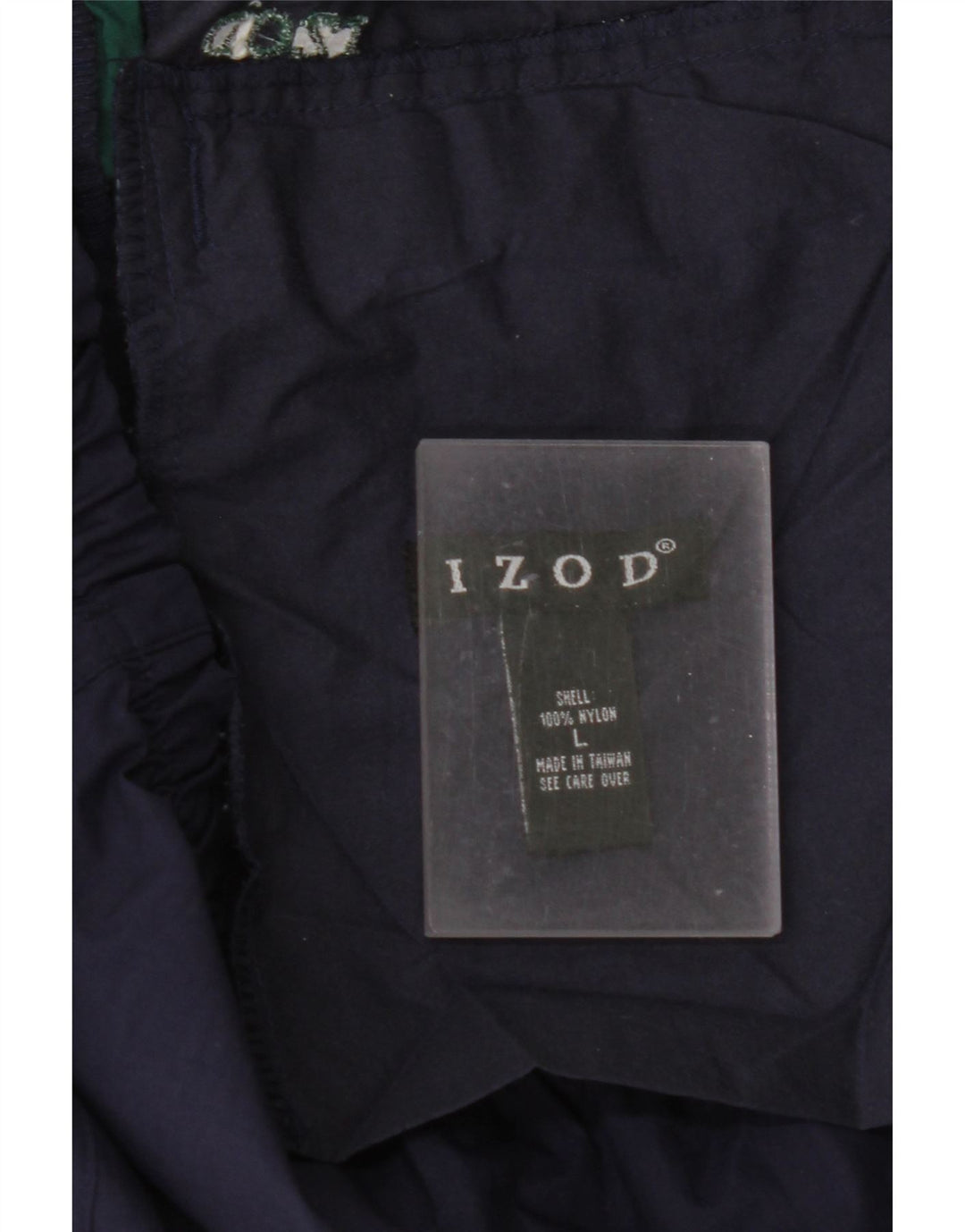 IZOD Træningsdragt til mænd Joggers Large Navy Blue Colourblock Nylon